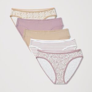 Alternative view of Organic Cotton Bikini Underwear with Full Coverage and Soft Waistband