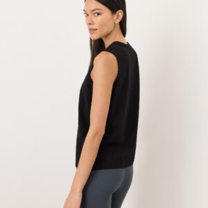 Alternative view of Organic Cotton Tank Top with Crew Neck and Classic Fit